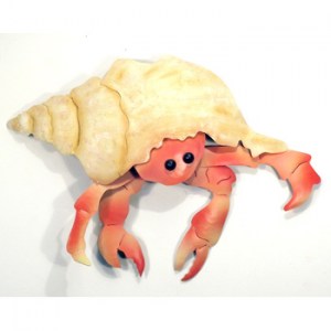 JMA-005        Hermit Crab with Conch 19.5 x 13.5  x 1